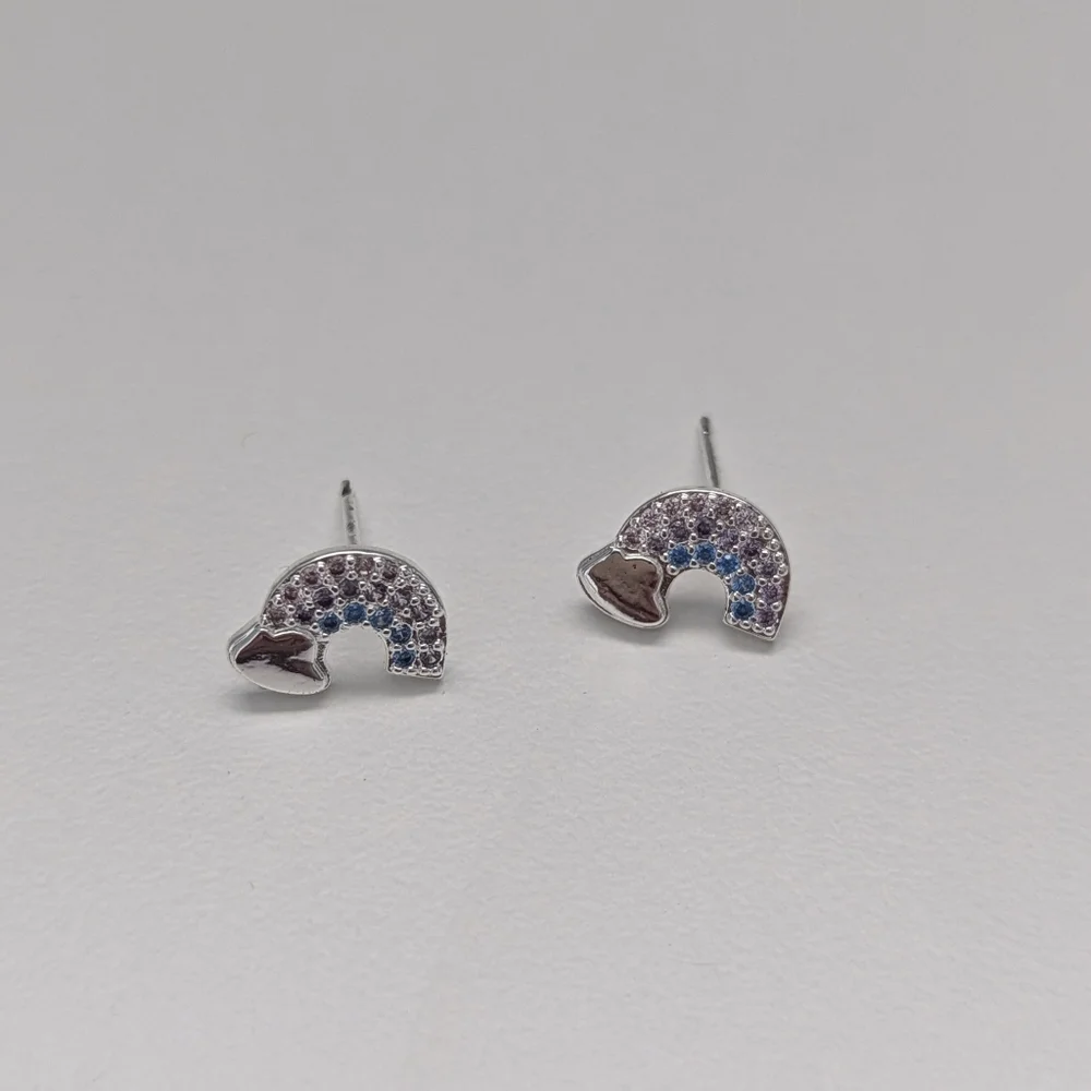 .925 Rainbow Earrings